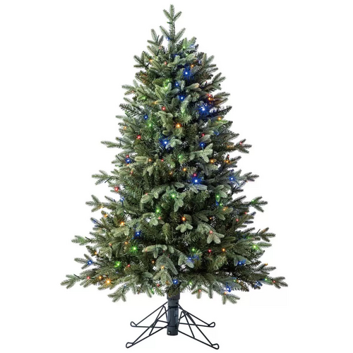 1.2m Aspen Christmas Tree Pre-Lit Micro LED Fairy Lights Artificial Xmas Tree 