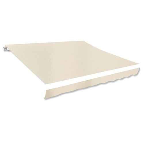 Awning Top Sunshade Canvas Cream 3x2.5m