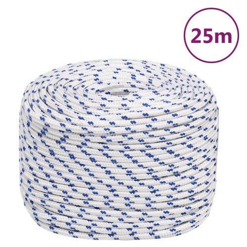 Boat Rope White 6 mm 25 m Polypropylene