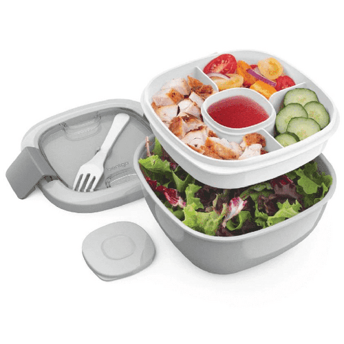 Bentgo Salad All-In-One Bentgo Salad Container Grey