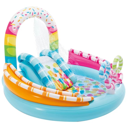 Intex Candy Inflatable Pool Play Centre Outdoor Water Fun Set