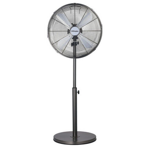 Dimplex 40cm Pedestal Fan High Velocity Oscillating 1.25m Adjustable Floor Standing