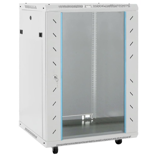 15U Network Cabinet with Swivel Feet 19" IP20 53x40x80 cm