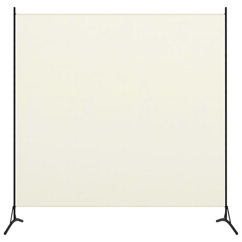 Room Divider White 175x180 cm Fabric