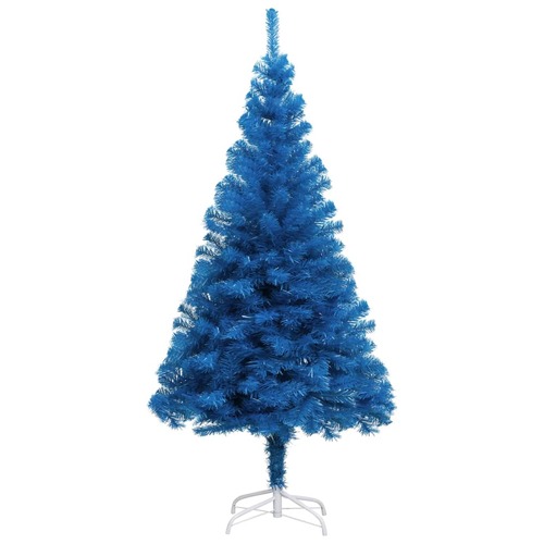 Artificial Christmas Tree with Stand Blue 120 cm PVC