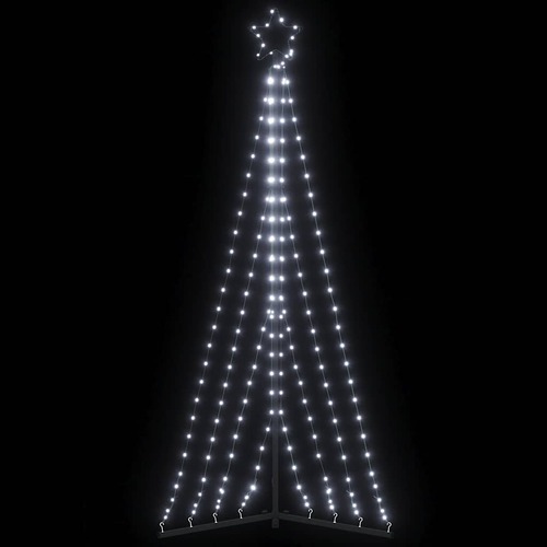 Christmas Tree Light 339 LEDs Cold White 182 cm