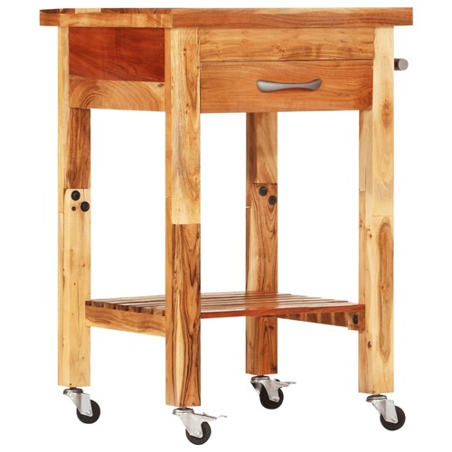 Kitchen Trolley 55x55x89 cm Solid Wood Acacia