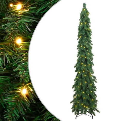 Artificial Pre-lit Christmas Tree with 100 LEDs 180 cm