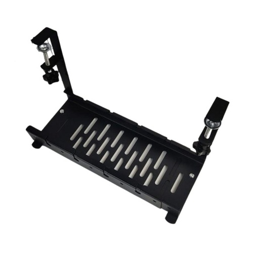 GOMINIMO Retractable Cable Management Tray- No Drilling Type (Black) GO-CMT-102-KX