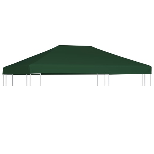 Gazebo Top Cover 310 g/m² 4x3 m Green