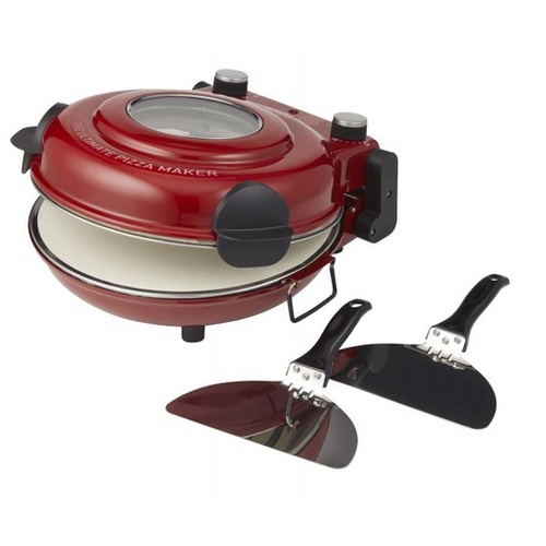 MasterPro The Ultimate Pizza Oven with Window Red