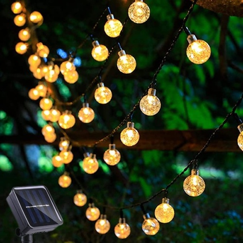 NOVEDEN 200 Light Bulb Solar String Light (Warm Light) NE-SL-101-JS