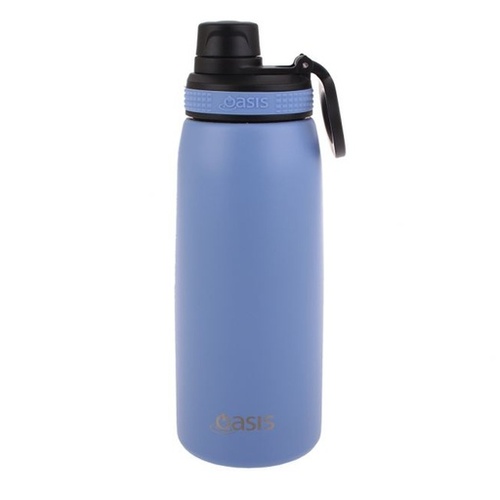 Oasis Stainless Steel Double Wall Insulated Sports Bottle with Screw Cap -780ml Lilac