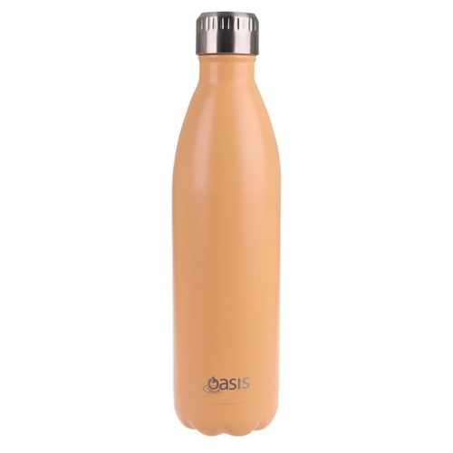 Oasis Stainless Steel Double Wall Insulated Drink Bottle 500ml - Matte Rockmelon