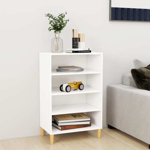 Sideboard White 57x35x90 cm Engineered Wood