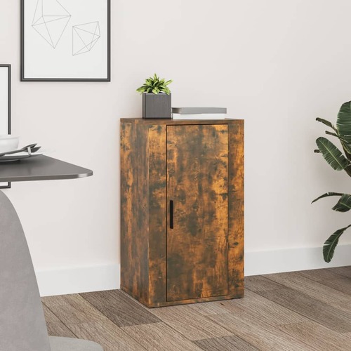 Sideboard Smoked Oak 40x33x70 cm Engineered Wood