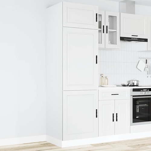 Kitchen Cupboard Porto White Engineered Wood