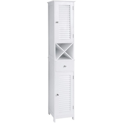 VASAGLE Floor Cabinet with 2 Doors and Shelves