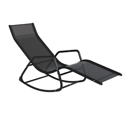 Sun Lounge Rocking Chair Outdoor Lounger Patio Furniture Pool Garden